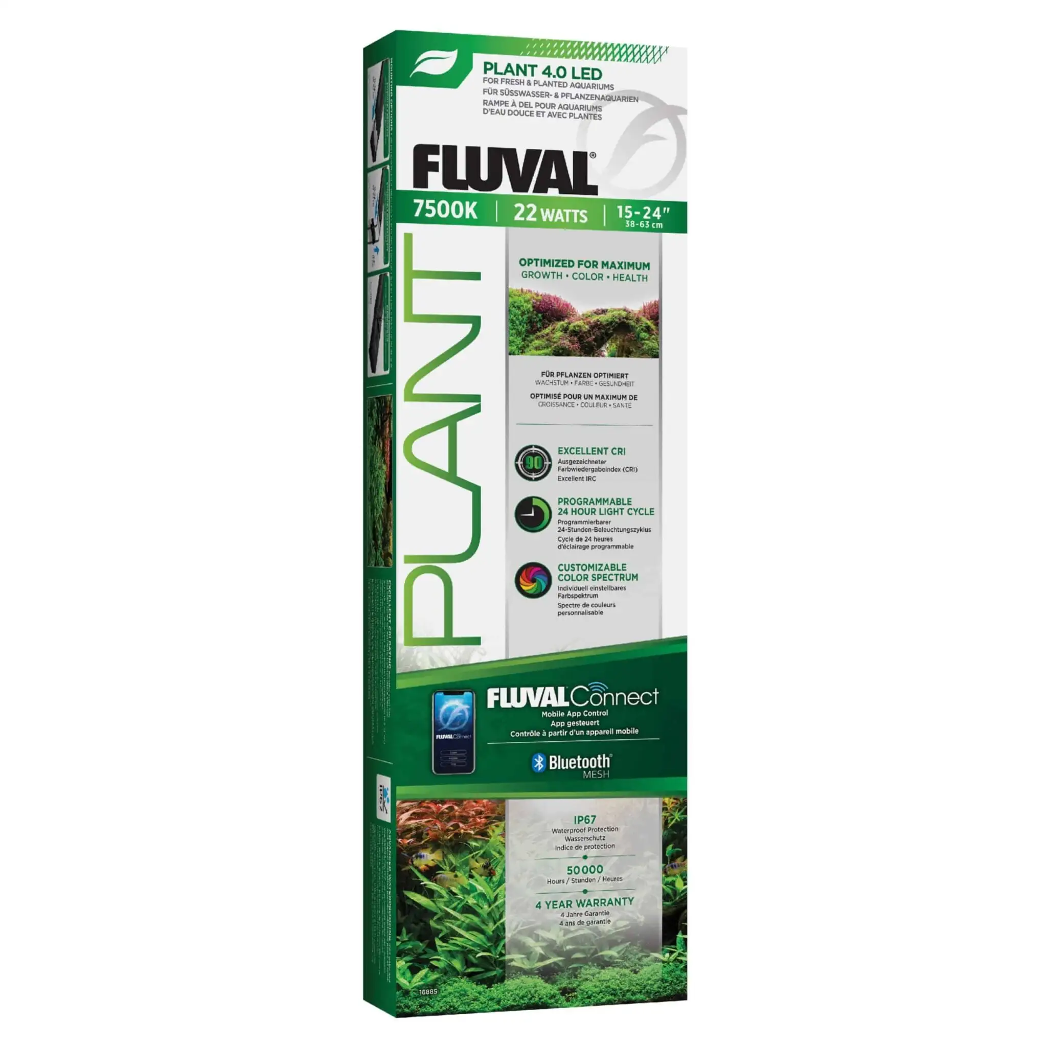 Fluval Plant 4.0 LED 22W 38-61 cm